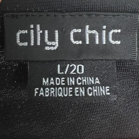 NWOT City Chic Sequin Mini Cocktail Dress 20 - Picture 8 of 9